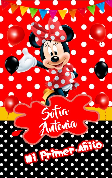 Minnie Mouse Roja