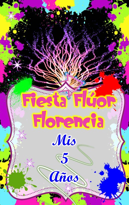 Neon Fluor Girl
