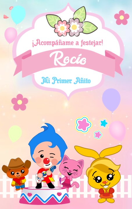 Payaso Plim Plim Pastel