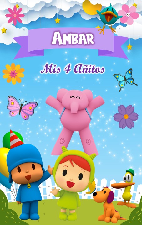 Pocoyo Mujer