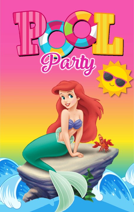 Pool Party Sirenita Ariel