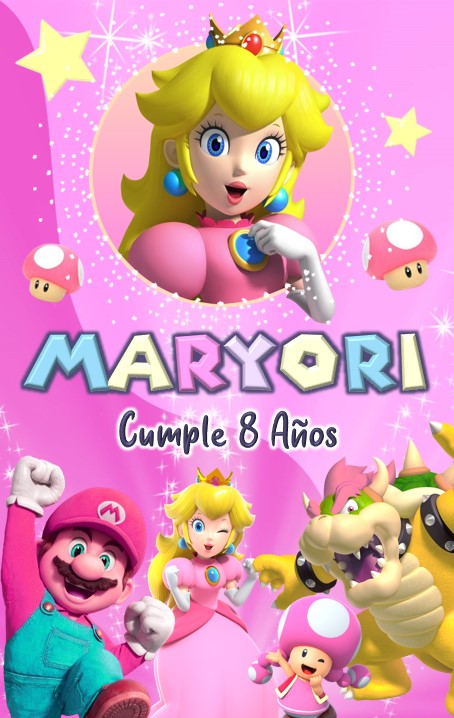 Princesa Peach y Mario Bros